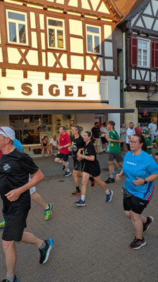 Das SAF Kirchheim beim Sponsorenlauf des AKB Kirchheim