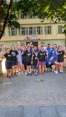 Das SAF Kirchheim beim Sponsorenlauf des AKB Kirchheim