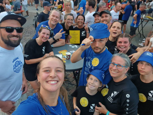 Das SAF Kirchheim beim Sponsorenlauf des AKB Kirchheim