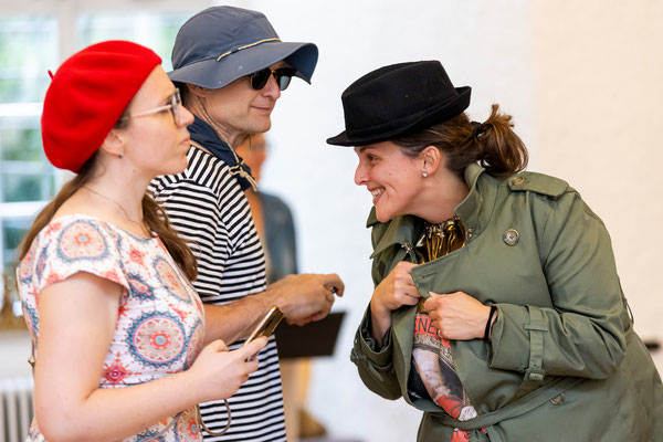 Vorbereitungen Musical Motz & Arti am SAF Kirchheim