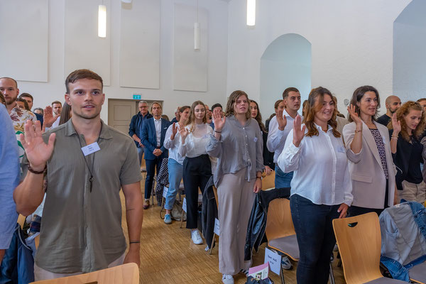 SAF Kirchheim - Vereidigung der neuen Kurse 2024 am 10.09.24