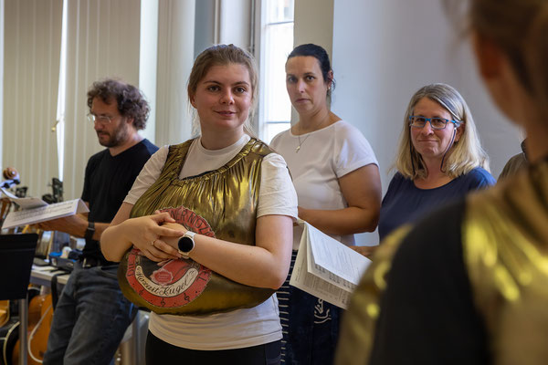 Vorbereitungen Musical Motz & Arti am SAF Kirchheim