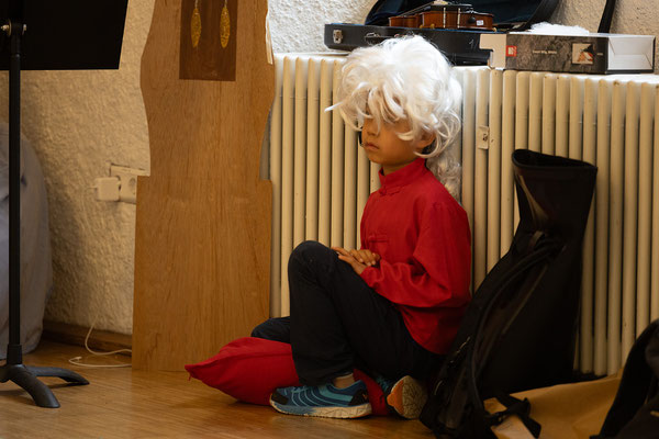 Vorbereitungen Musical Motz & Arti am SAF Kirchheim