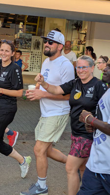 Das SAF Kirchheim beim Sponsorenlauf des AKB Kirchheim
