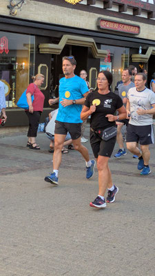 Das SAF Kirchheim beim Sponsorenlauf des AKB Kirchheim