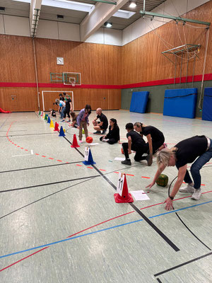 Das SAF Kirchheim beim Sportfest der Begegnung in Kirchheim Ötlingen