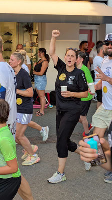 Das SAF Kirchheim beim Sponsorenlauf des AKB Kirchheim