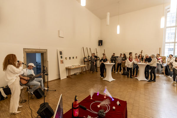SAF Kirchheim - Vernissage der Kunstkurse im Mai 2024