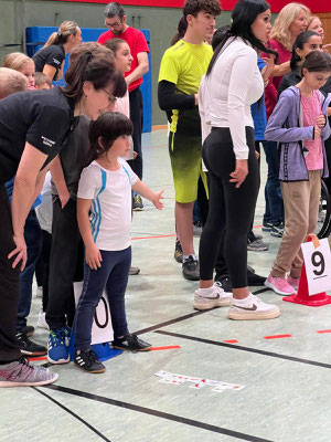Das SAF Kirchheim beim Sportfest der Begegnung in Kirchheim Ötlingen