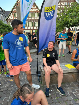 Das SAF Kirchheim beim Sponsorenlauf des AKB Kirchheim