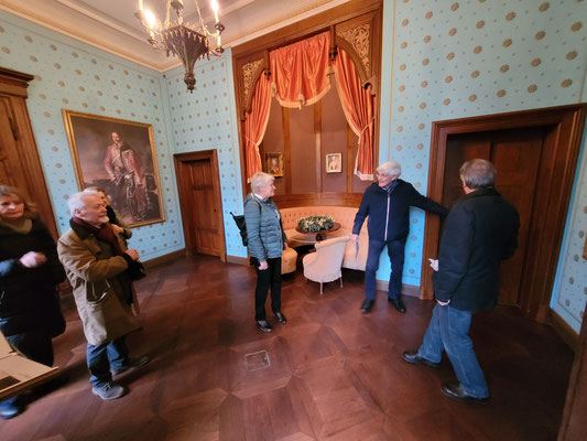 Einst Verwaltungsbüro des Studienseminars, jetzt Teil des Museums.