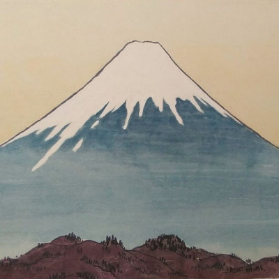 富嶽猫景(四)富士山