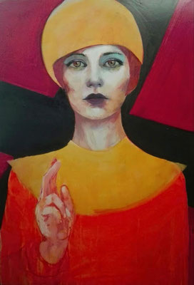 Habemus papam 2022 160 x 110 cm sold