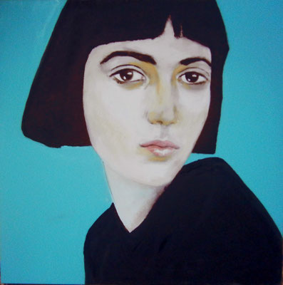 Study 2310-2016 - Acrylics on canvas 100 x 100 cm - sold -