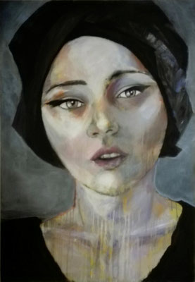 unknown model 1909/17 Acrylics on canvas 160 x 110 x 4 cm   > SOLD <