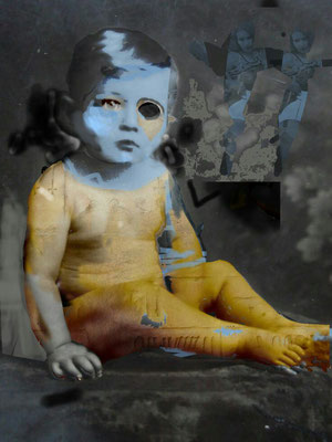 Digital print - Oh baby - 