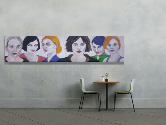 Fashion show 260 x60 cm sold