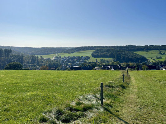 Ausblick auf Friesenhagen