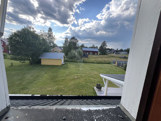 Aussicht vom oberen Stock