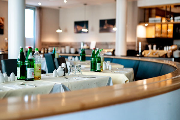 Restaurant / Essbereich in der vita nova klinik