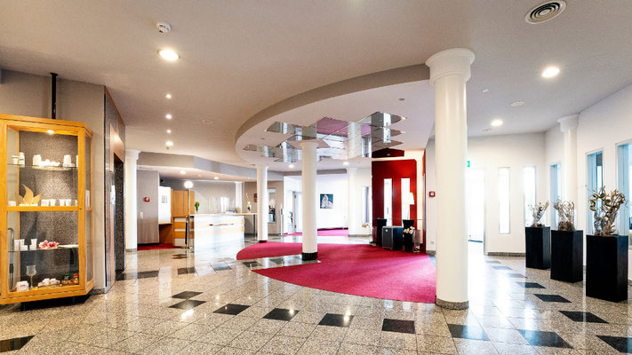 Empfangsbereich der vita nova Klinik in Bad Salzuflen