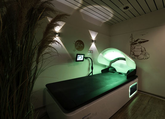 Entspannungsliege in der vita nova Klinik