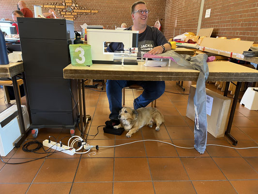 Buddy versucht bei Sven mal ordentlich Gas zu geben
