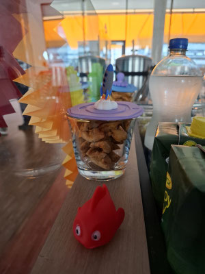 Wollmilchfisch - Snacks und Fisch auf dem Getränkefahrrad