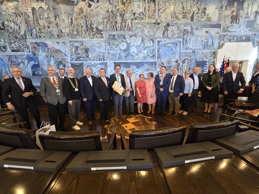 25 Jahre Partnerschaft Würzburg / Bray / Co. Wicklow, 09.05.2025