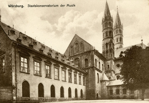 Königliche Musikschule (Stadtarchiv Würzburg)