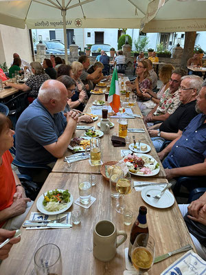 Open-Air-Stammtisch, Restaurant Akropolis, 16.08.2023