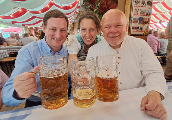 Kilianieröffnung mit Generalkonsul James C. O'Shea, 04.07.2025