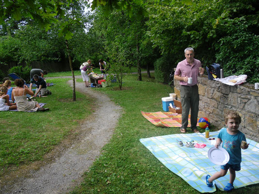 Picknick im Wicklow Garden, 20.07.2014