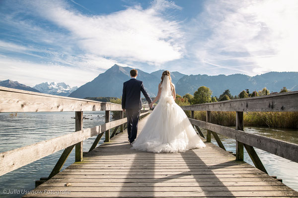 Fotoshooting im Bonstettenpark, Thun