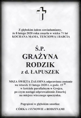 Grażyna Rodzik