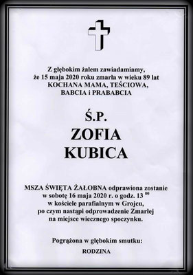 Zofia Kubica