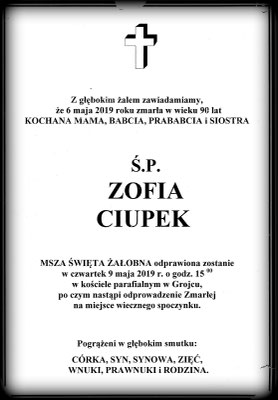 Zofia Ciupek