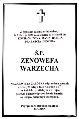 Zenowefa Warzecha