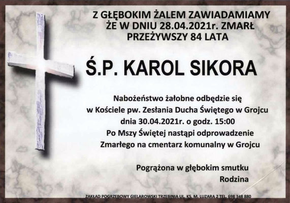 Sikora Karol