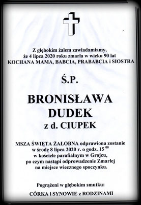 Bronisława Dudek
