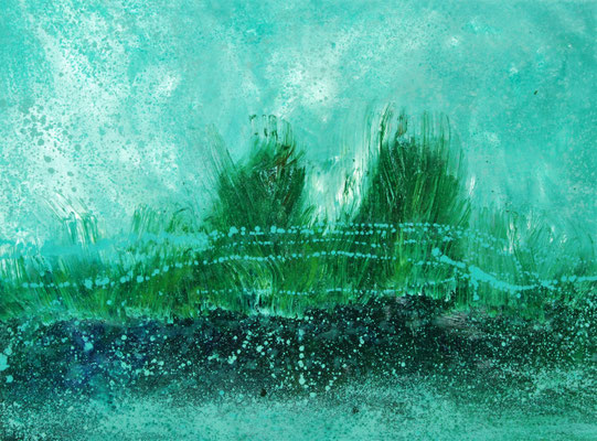 floatwater 200 x 280 cm oil on canvas