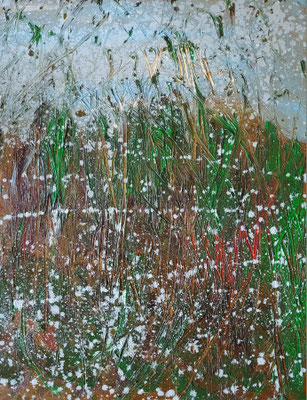 aprilfire 1 90 x 70 cm oil on canvas