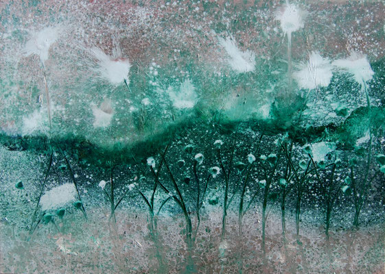 hillflowers 200 x 280 cm oil on canvas