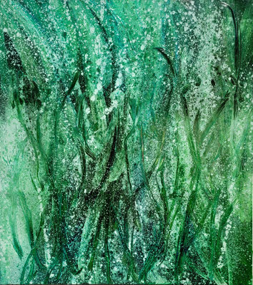 grasswater 200 x 170 cm oil on canvas