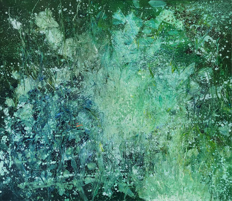 floral reproduction 170 x 200 cm oil on canvas