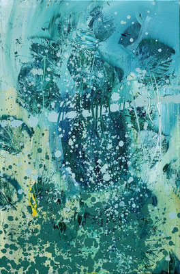 epiphytic lightness 2 60 x 40 cm oil on canvas