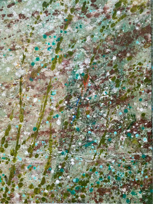 natural frequenzy 80 x 50 cm oil on canvas