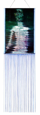 prelude to a windstorm 1 445 x 130 cm photo, oil, strings on canvas