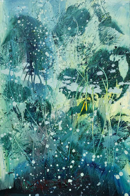 epiphytic lightness 1 60 x 40 cm oil on canvas