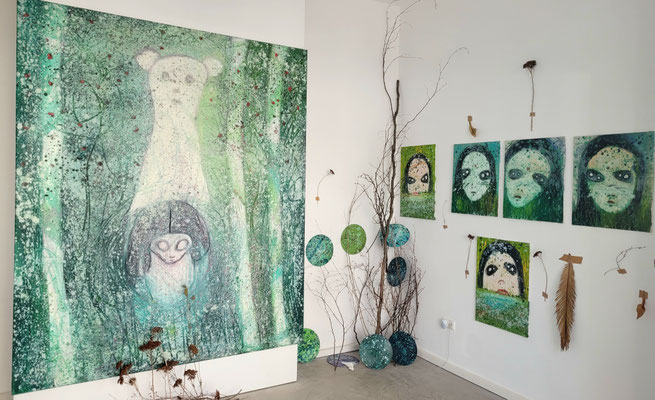 "air from another planet" (with Anja Güthoff) Augsburg Contemporary, Germany